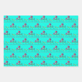 Herzlichen Glückwunsch zum neuen Zuhause Birds Mov Geschenkpapier Set (Vorderseite 3)