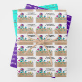 Herzlichen Glückwunsch zum neuen Zuhause Birds Mov Geschenkpapier Set (Beispiel)