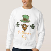 Herzlichen Glückwunsch zum Patrick! Sweatshirt (Vorderseite)