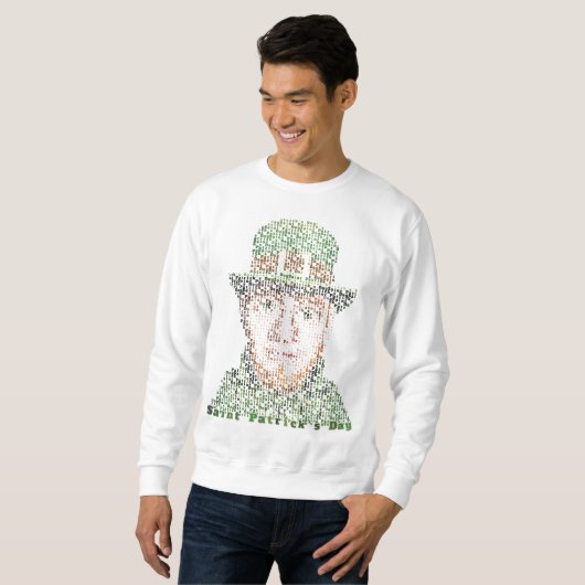 Herzlichen Glückwunsch zum Patrick! Sweatshirt (Vorne ganz)