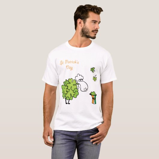 Herzlichen Glückwunsch zum Patrick! T-Shirt (Vorne ganz)