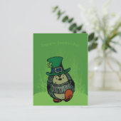 Herzlichen Glückwunsch zum Patrick's Day! Postkarte (Stehend Vorderseite)