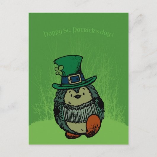 Herzlichen Glückwunsch zum Patrick's Day! Postkarte (Vorderseite)