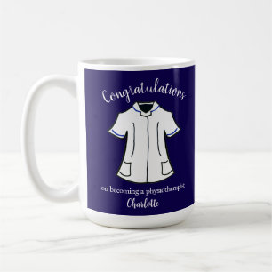 Herzlichen Glückwunsch zum Physiotherapeuten Kaffeetasse