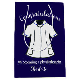 Herzlichen Glückwunsch zum Physiotherapeuten Mittlere Geschenktüte
