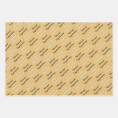 Herzlichen Glückwunsch zum Ruhestand Glückwunsch G Geschenkpapier Set (Vorderseite 3)