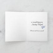 Herzlichen Glückwunsch zum Spaß der Krankenschwest Karte (Innenseite)