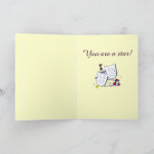 Herzlichen Glückwunsch zum Spiel: Comedy und Trage Karte (Innenseite)