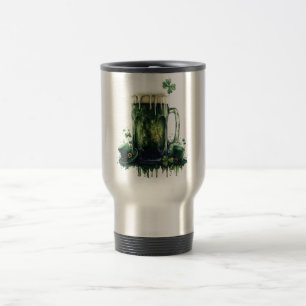 Herzlichen Glückwunsch zum St. Patrick's Day! Bier Reisebecher