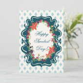 Herzlichen Glückwunsch zum süßen Tag! Entwurf eine Einladung (Stehend Vorderseite)