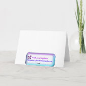 Herzlichen Glückwunsch zum Tag der Mutter an die S Karte (Rückseite)