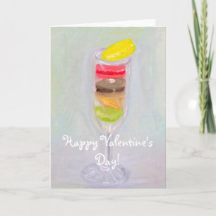 Herzlichen Glückwunsch zum Valentinstag! Feiertagskarte