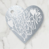 Herzlichen Glückwunsch zum Valentinstag Geschenkanhänger (Vorderseite)