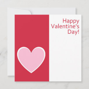 Herzlichen Glückwunsch zum Valentinstag! Grußkarte Feiertagskarte