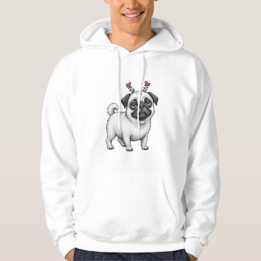 Herzlichen Glückwunsch zum Valentinstag! Hoodie (Vorderseite)