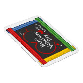 Herzlichen Glückwunsch zum Valentinstag! Magnet (Rechte Seite)