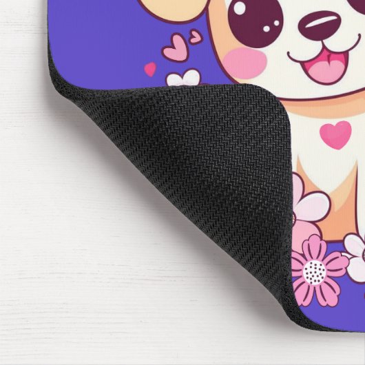 Herzlichen Glückwunsch zum Valentinstag! Mousepad (Ecke)