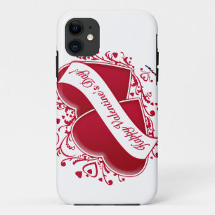 Herzlichen Glückwunsch zum Valentinstag! Rote Herz Case-Mate iPhone Hülle