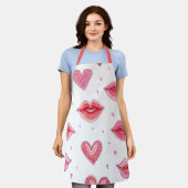 Herzlichen Glückwunsch zum Valentinstag! Schürze (Getragen)