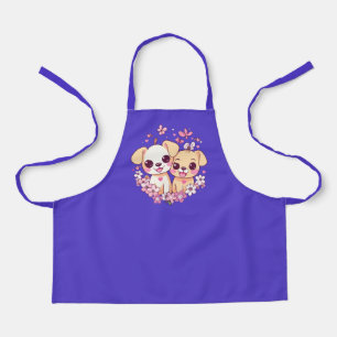 Herzlichen Glückwunsch zum Valentinstag! Schürze