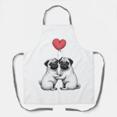 Herzlichen Glückwunsch zum Valentinstag! Schürze (Vorderseite)