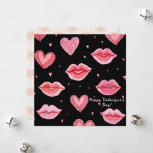 Herzlichen Glückwunsch zum Valentinstag! Valentine Feiertagskarte