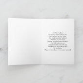 Herzlichen Glückwunsch zum Vater an mein Ehemann,  Karte (Innenseite)