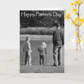 Herzlichen Glückwunsch zum Vater an mein Ehemann,  Karte (Gelbe Blume)