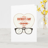 Herzlichen Glückwunsch zum Vater an meinen wunders Karte (Gelbe Blume)