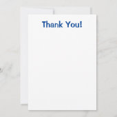 Herzlichen Glückwunsch zum Vater! Einladung (Rückseite)