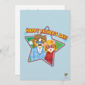 Herzlichen Glückwunsch zum Vater! Einladung (Vorne/Hinten)