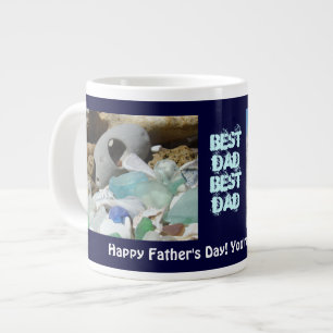 Herzlichen Glückwunsch zum Vater! Große Tasse Oc