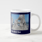 Herzlichen Glückwunsch zum Vater! Große Tasse Ocea (Rechts)