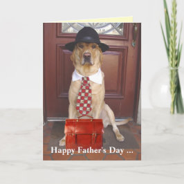 Herzlichen Glückwunsch zum Vater... Karte