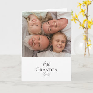 Herzlichen Glückwunsch zum Vater zum besten Opa al Karte