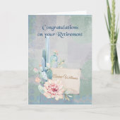 Herzlichen Glückwunsch zum Wasserfarbenkaktus Karte (Vorderseite)