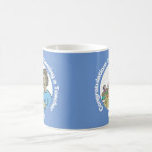 Herzlichen Glückwunsch zum weiblichen Lehrer Kaffeetasse (Mittel)