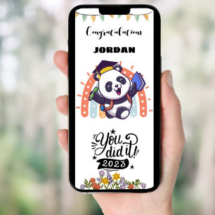 Herzlichen Glückwunsch zur Abschluss Card Einladung