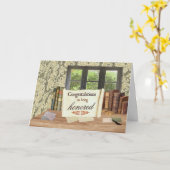 Herzlichen Glückwunsch zur Anerkennung Karte (Gelbe Blume)