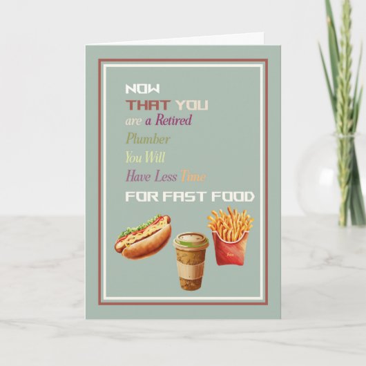 Herzlichen Glückwunsch zur Bezahlung an den Klempn Karte (Vorderseite)