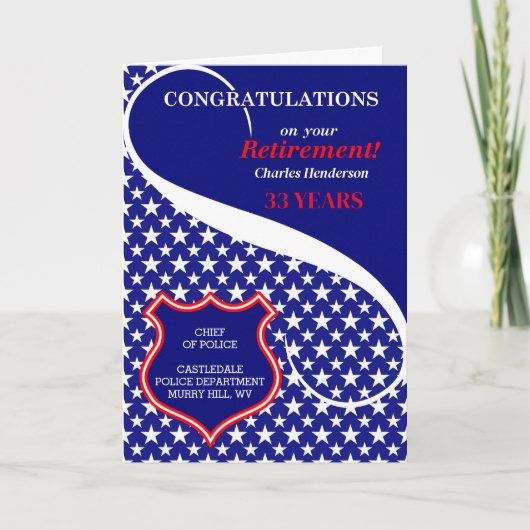 Herzlichen Glückwunsch zur Durchsetzung des Zollre Karte (Vorderseite)