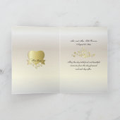 Herzlichen Glückwunsch zur Groom & Bride Wedding C Karte (Innenseite)