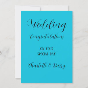Herzlichen Glückwunsch zur Hochzeit Einladung