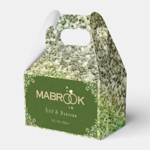 Herzlichen Glückwunsch zur Hochzeit Geschenkschachtel