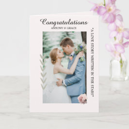 Herzlichen Glückwunsch zur Hochzeit – Karten