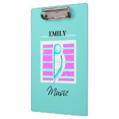 Herzlichen Glückwunsch zur musikalischen Leistung Klemmbrett (Links)