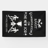 Herzlichen Glückwunsch zur neuen Aufgabe Banner (Horizontal)