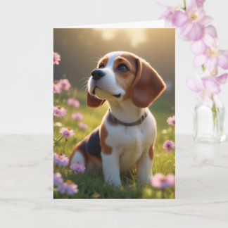 Herzlichen Glückwunsch zur neuen Beagle-Karte Karte