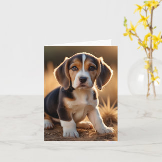 Herzlichen Glückwunsch zur neuen Beagle-Karte Karte