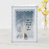 Herzlichen Glückwunsch zur Teilnahme an der Nun Ca Karte (Gelbe Blume)